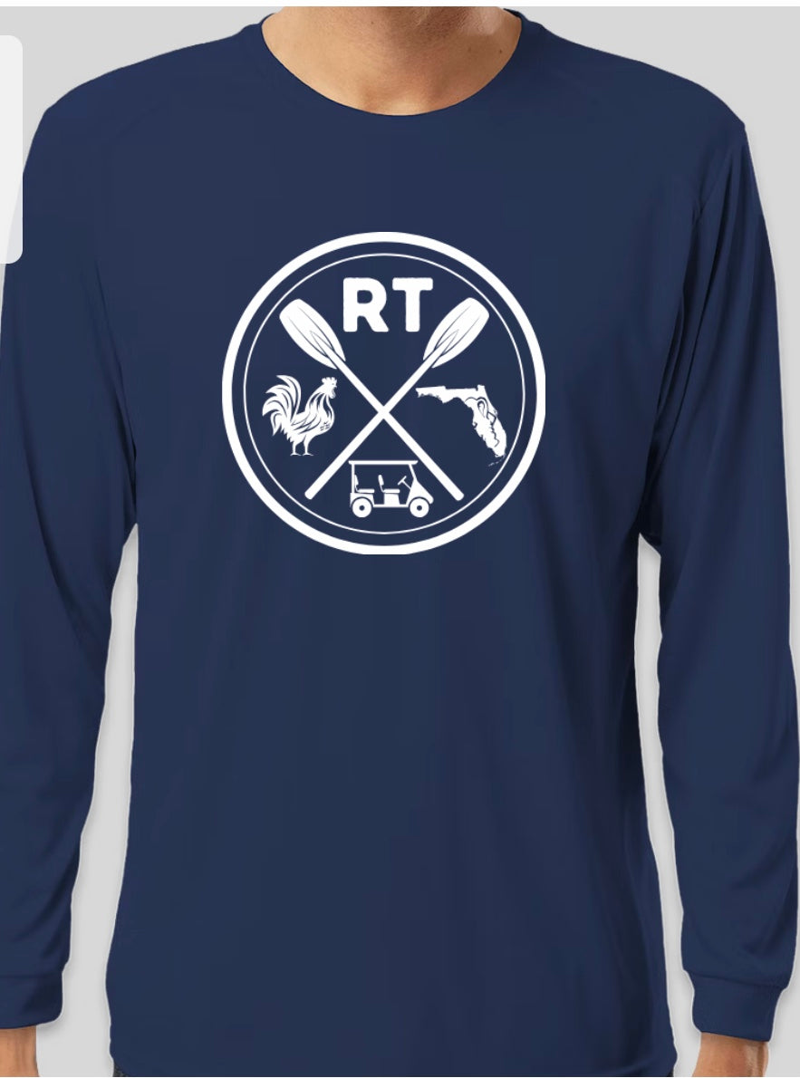 New RT Design - UPF 50+ Extreme Performance Long Sleeve T-Shirt - Navy