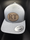 RiverTown “RT” Style Patch Hat- Heather Grey/Black