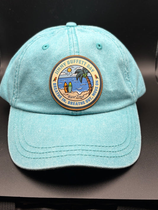 Exclusive JBD 2025 Signature Patch Hat - Pigment-Dyed Aqua Cap