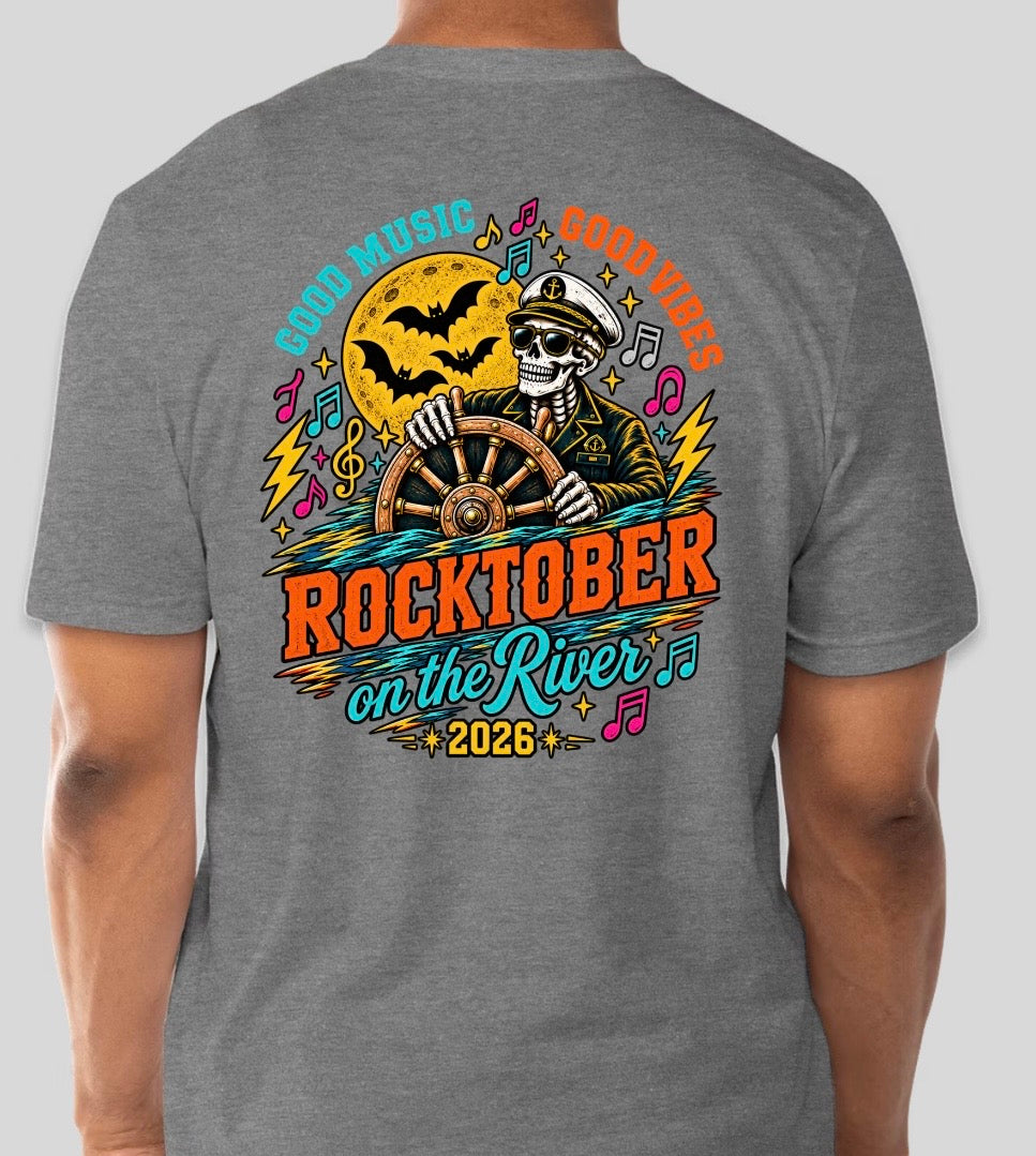Rocktober on The River - Heather Grey Tee